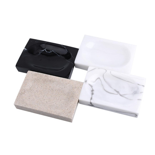 STOBAZA 1pc Soap Bar Holder Soap Holder Soap Dish Resin Soap Tray Bathroom Soap Storage Plate Sink Bathtub Dish Sponge Bathroom Supplies