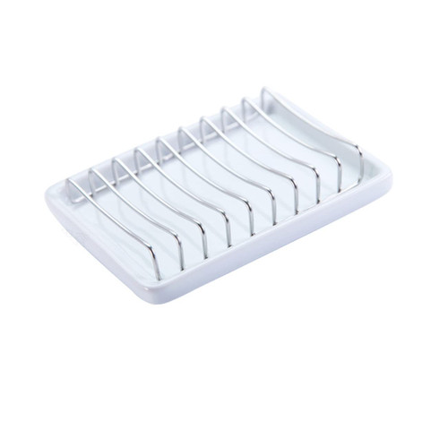 Cabilock soap Holder Shower soap Holder Ceramic soap Holder Bathtub soap Holder Bathroom soap Holder soap case Holder Bath soap Holder soap Dish White Ceramics Travel Drain