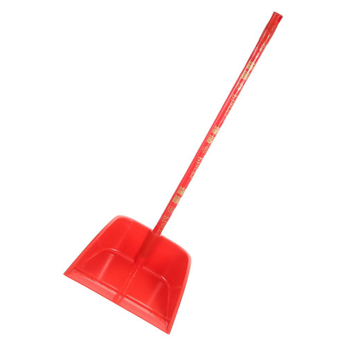 TEHAUX Shovel Stand up Dust Pan Home Dustpan Metal Dustpan Cleaning Dust Pan Dustpan Long Handle Dustpan for Cleaning Detachable Cleaning Dustpan Wood Office Vertical Cleaning Supplies