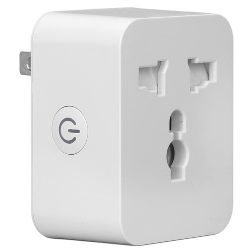 Marhynchus WiFi Smart Plug 15A 2.4G Bluetooth Outlet with Schedule Timer Function Voice and APP Control Smart Socket US Plug AC 100 to 240V