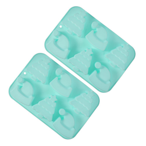 BESTOYARD 2pcs Christmas Stencils Ice Cubes Trays Silicone Soap Mold Silicone Cupcake Jelly Christmas Fondant Mold Christmas Candy Molds Silica Gel Handmade Soap Mold Baking Trays Cake Mold BESTOYARD 2pcs Christmas Stencils Ice Cubes Trays Silicone Soap Mold Silicone Cupcake Jelly Christmas Fondant Mold Christmas Candy Molds Silica Gel Handmade Soap Mold Baking Trays Cake Mold