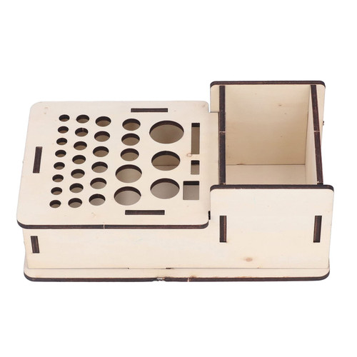 Leather Tools Storage Box Leathers Craft Rack Stand Punch Tool Organizer for DIY Stamping Punching Tools Holder