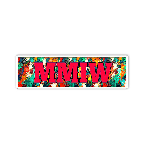 MMIW Missing Murdered Indigenous Girl SS2110172 Vinyl Bumper Sticker for Car Truck, Car Stickers Decal for New Drivers and Adults Size 3x11in