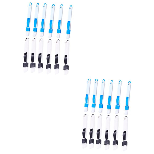 Healifty 24 Pcs 2 Window Door Track Brush Keyboard Crevice Brush