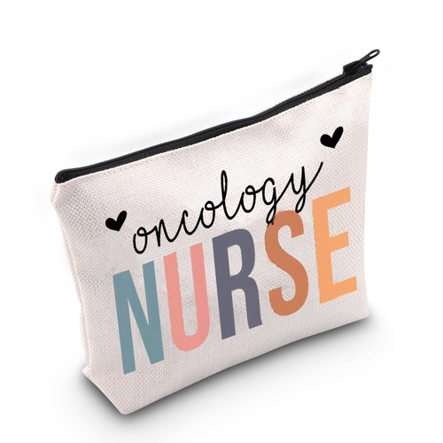 TOBGB Oncology Nurse Gift Nurse Appreciation Zipper Pouch Bag Nursing Graduation Gift Nursing Gift Nurse Practitioner Gift (Oncology Nurse)