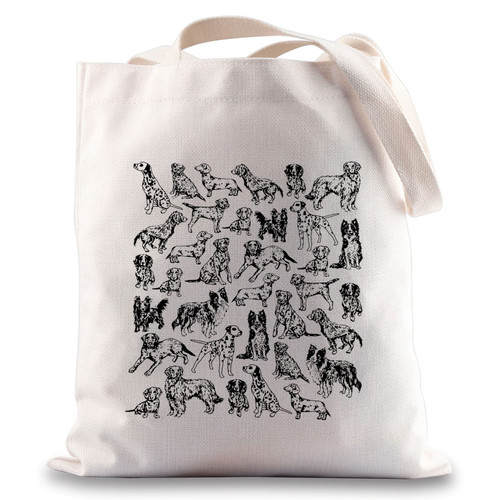 BWWKTOP Dog Lover Canvas Tote Bag Dog Mom Grocery Bag Dog Owner Gifts Dog Lovers Gifts For Women Dog Reusable Bag (Dog TG) BWWKTOP Dog Lover Canvas Tote Bag Dog Mom Grocery Bag Dog Owner Gifts Dog Lovers Gifts For Women Dog Reusable Bag (Dog TG)