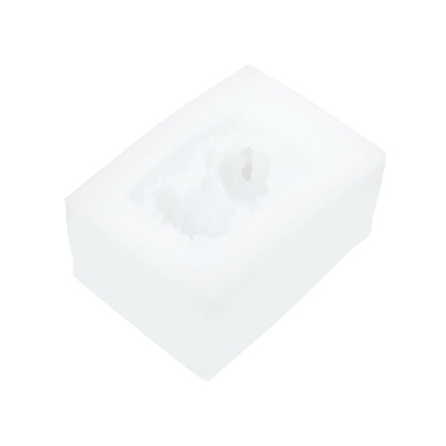 BIUDECO Handmade Soap Mold Silicone Mold Ice Block Mold De Para Gelatinas Soap Molds Fondant Molds Silicone Soap Mold White Chocolate Mold Cake Baby Silica Gel