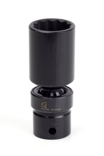 Sunex 230zud 1/2-Inch Drive 15/16-Inch 12-Point SAE Deep Universal Impact Socket