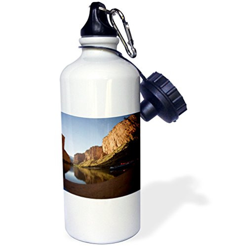 3dRose wb_87862_1"Colorado River, Grand Canyon, Arizona, USA US03 DPB0082 Douglas Peebles" Sports Water Bottle, 21 oz, White 3dRose wb_87862_1"Colorado River, Grand Canyon, Arizona, USA US03 DPB0082 Douglas Peebles" Sports Water Bottle, 21 oz, White
