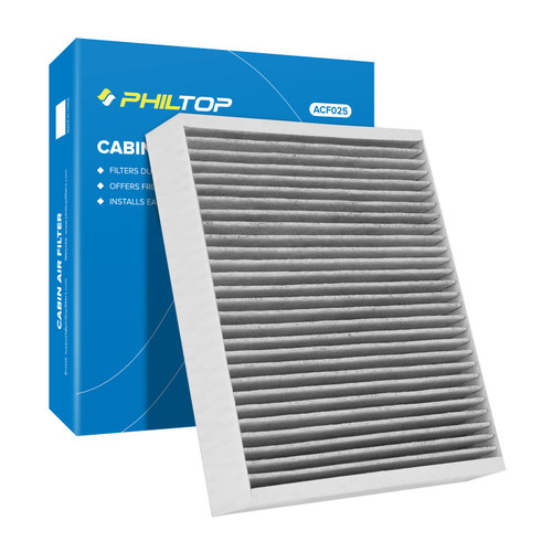 PHILTOP Cabin Air Filter, Replacement for CF10775, Cruze, Malibu, Trax, Sonic, Spark, Volt, Encore, LaCrosse, Orlando, Verano, Regal, Cascada, Allure, SRX, ELR, etc, with Activated Carbon Filter PHILTOP Cabin Air Filter, Replacement for CF10775, Cruze, Malibu, Trax, Sonic, Spark, Volt, Encore, LaCrosse, Orlando, Verano, Regal, Cascada, Allure, SRX, ELR, etc, with Activated Carbon Filter