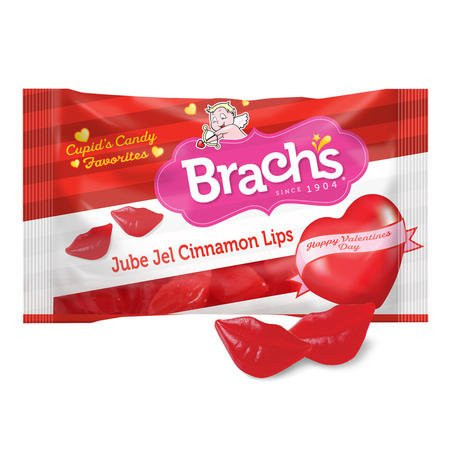 Brach's Jube Jel Cinnamon Lips, 10oz Bag