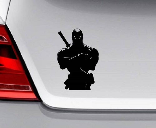 In-Style Decals Vinyl Decal Art Sticker 3.7" x 5.5" Anime Warrior Ninja Assassin Man Removable Design for Car Truck Window Bumper Laptop Wall 3053