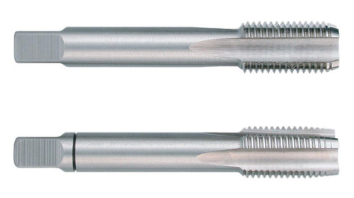 RUKO 235141 HSS Hand Tap Set, DIN 2181, Ground, MF 14 x 1.50mm Thread Size, 12.50mm Thread Core Hole, 70.0mm Length, 20.0mm Thread Length