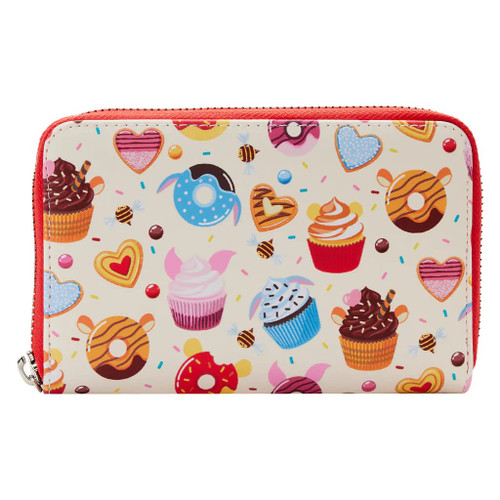 Loungefly Winnie the Pooh Sweets Zip Around Wallet Loungefly Winnie the Pooh Sweets Zip Around Wallet
