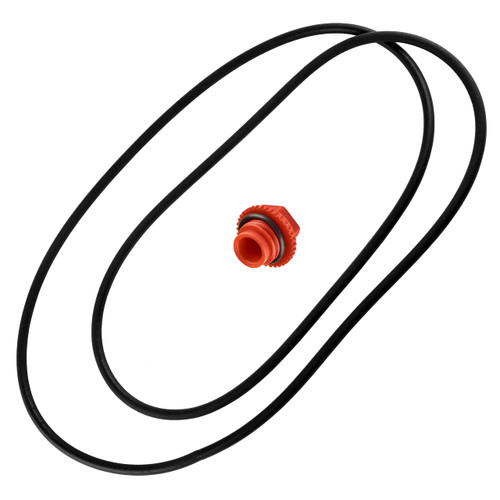 Caltric Clutch Cover Seal with Drain Plug Compatible with Polaris Sportsman XP 850 2010