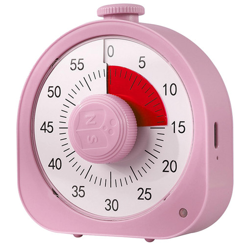 Visual Timer 60-Minute Countdown Timer for Kids and Adults Silent Pomodoro Timer Re able Time Management Tools for Efficient Working Studying Kitchen Cooking Style 1