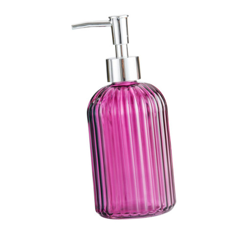 Cabilock Soap Dispenser Pump Bottle Liquid Bottle Dispenser Bottle Dispensers Bottle with Pump Shampoo Bottle Purple Glass Plastic Bottled