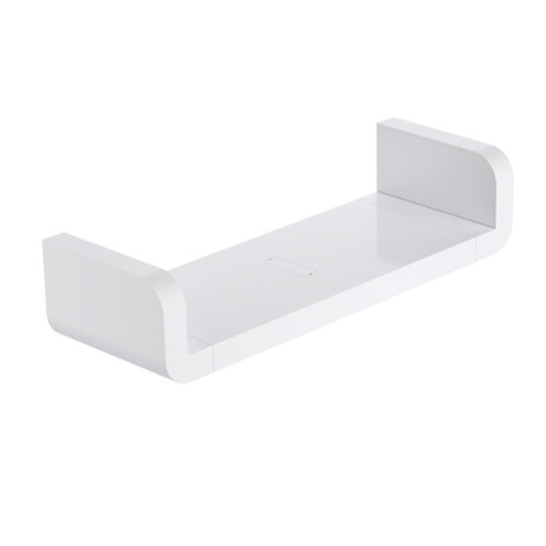 Veemoon Bathroom Organizer Shelf 1pc Bathroom Organizer Cosmetic Storage Shelf Soap Storage Rack White Laminate Storage Bathroom Organizer Shelf Bathroom Storage Rack Bathroom Organizer