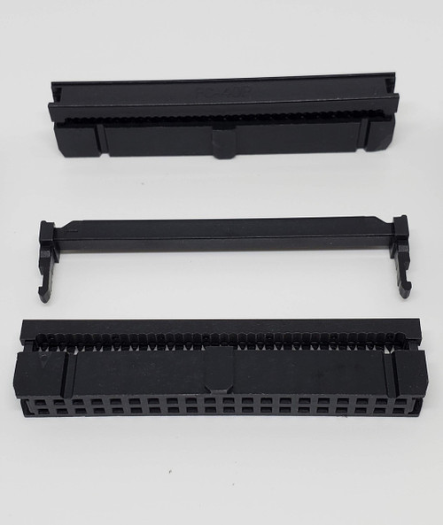 Pc Accessories - 5 Sets 2X20 40 Pins 2.54mm Dual Row IDC Socket for 1.27mm Flat Ribbon Cable, 5-Pack