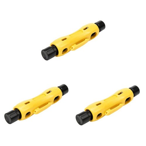 DOITOOL 3pcs Cable Cutter Coaxial Compression Tool Wire Crimper Coax Cable Pliers Wire Stripper Simple