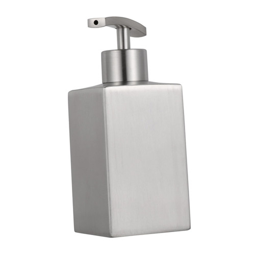 SWOOMEY Squeeze Lotion Bottle refillable soap Dispenser Pump countertop soap Dispenser Lotion-Soap Dispenser Liquid soap Lotion Dispenser Shampoo 304 Stainless Steel Set
