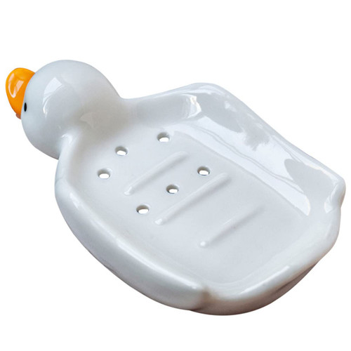 Zerodeko soap Box soap Tray for Kitchen Sink soap Dishes with Bathroom soap Rack self draining soap Dish soap Dishes for bar soap in Shower soap bar Container No Punching Dryer White