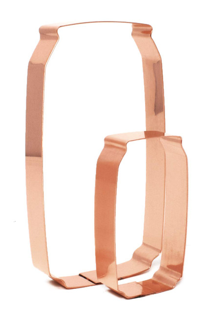 Pair of Soda Pop Can Copper Cookie Cutters