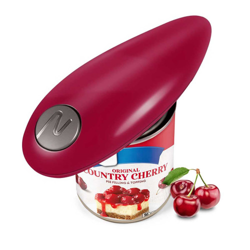 One Touch Electric Can Opener,No Sharp Edges Can Opener for Almost Size Cans,Smooth Edge,Food Safe and Battery Operated Automatic Can Opener,Senior with Arthritis,Best Gift for Women One Touch Electric Can Opener,No Sharp Edges Can Opener for Almost Size Cans,Smooth Edge,Food Safe and Battery Operated Automatic Can Opener,Senior with Arthritis,Best Gift for Women