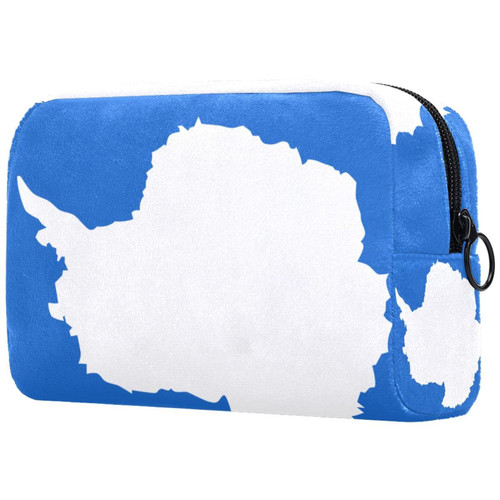 VBFOFBV Makeup Bag, Cosmetic Bag for Women Cosmetic Large Travel Toiletry Bag for Girls Make Up Bag Brush Bags, Antarctic Pattern VBFOFBV Makeup Bag, Cosmetic Bag for Women Cosmetic Large Travel Toiletry Bag for Girls Make Up Bag Brush Bags, Antarctic Pattern