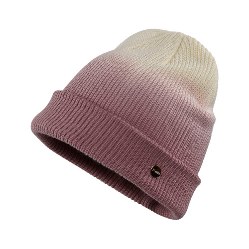 Croogo Beanie for Men Women Cuffed Plain Skull Hat Unisex Winter Knit Cap Men and Womens Beanie Acrylic Toboggan Cap,Pink-KH68