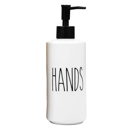 Heartland Home Porcelain 16oz Empty Liquid Dispenser Bottle for Hands. Hand Soap Dispenser for Bathroom, Hand Lotion Bottle, Lotion Pump Dispenser or Hand Sanitizer Pump for Hand Sanitizer Refill. Heartland Home Porcelain 16oz Empty Liquid Dispenser Bottle for Hands. Hand Soap Dispenser for Bathroom, Hand Lotion Bottle, Lotion Pump Dispenser or Hand Sanitizer Pump for Hand Sanitizer Refill.