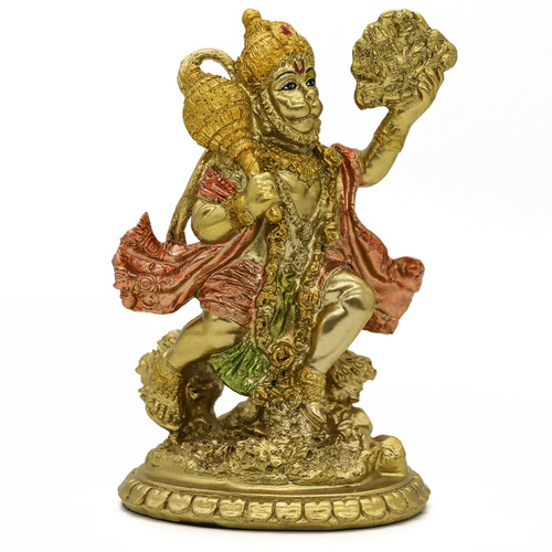 alikiki Hindu God Flying Hanuman Statue - Indian Idol Hanuman Murti Pooja Sculpture India Lord Figurine Home Office Temple Mandir Diwali Puja Gifts Item Yoga Altar Shrine Decor alikiki Hindu God Flying Hanuman Statue - Indian Idol Hanuman Murti Pooja Sculpture India Lord Figurine Home Office Temple Mandir Diwali Puja Gifts Item Yoga Altar Shrine Decor