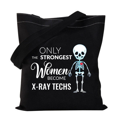 VAMSII X-ray Tech Gifts Bag Radiology Tote Bag Radiology Technician Gifts Rad Tech Gifts Radiologic Technologist Gifts Radiographer Gifts (Tote Bag)