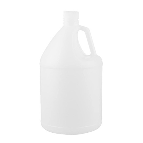 Clear Water Bottles Pitcher Empty One Gallon 4 Liter Bottle Gallon Heavy- Duty HDPE Container Food- Safe Screw- On Cap for Water Sauces Soaps Detergents Liquids Reusable Plastic Food Containers