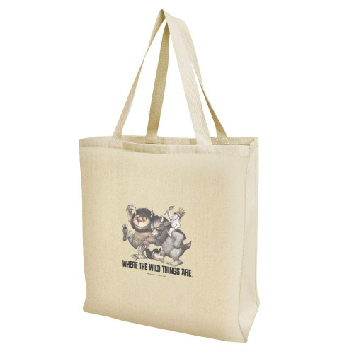GRAPHICS & MORE Where the Wild Things Are March Grocery Travel Reusable Tote Bag
