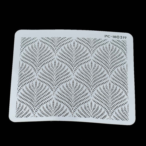 RELAND SUN Cake Stencils Baking Templates Cookie Fondant Cupcake Embossing Mesh Stencil Dessert Decorating Molds, Spray Cake Painting Stencils (CCC002)