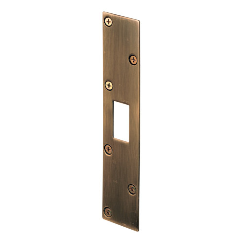 Defender Security U 9991 Super Deadbolt Strike, Antique Brass