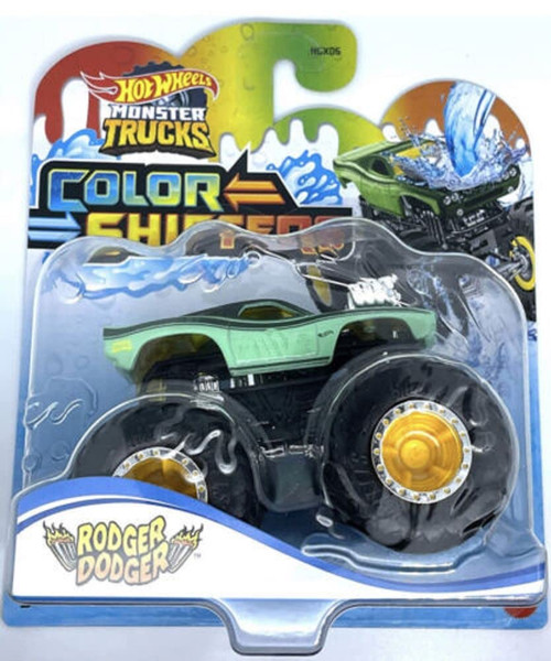 Hot Wheels 2022 - Monster Trucks - Rodger Dodger - Color Shifters Hot Wheels 2022 - Monster Trucks - Rodger Dodger - Color Shifters
