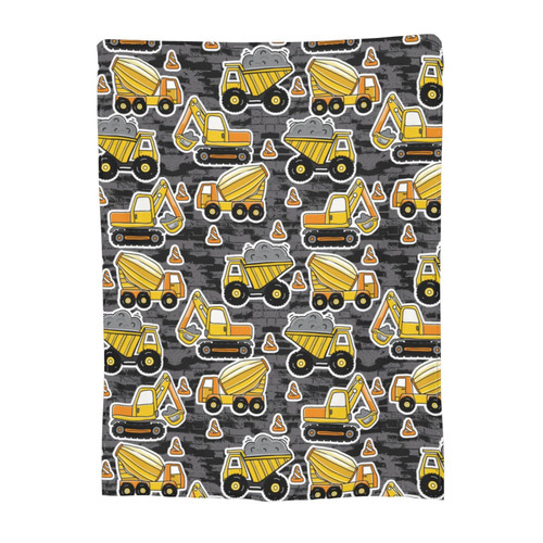 Construction Truck Car Blanket Soft Warm Lightweight Cozy Plush Throw Blanket Bed Couch Sofa Office Decor Gifts for Kids Women 50"x40" Construction Truck Car Blanket Soft Warm Lightweight Cozy Plush Throw Blanket Bed Couch Sofa Office Decor Gifts for Kids Women 50"x40"