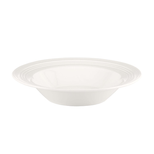 Lenox Tin Can Alley Rimmed Bowl,White