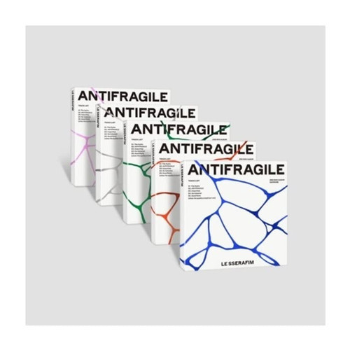 LE SSERAFIM ANTIFRAGILE 2nd Mini Album COMPACT Random Version CD+16p Booklet+2p PhotoCard+1p PostCard+Tracking Sealed