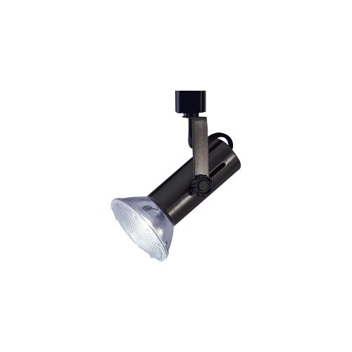 PLC Lighting TR66 BK Track Lighting 1 Light Universal Collection, Black Finish