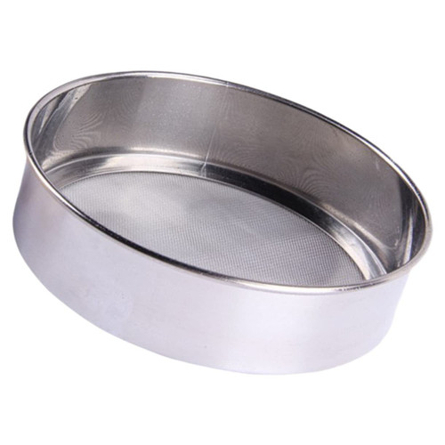 FUOYLOO Fine Mesh Flour Sifter powder sifter metal flour sieve cooking sifter powder milk sifter handheld sifter baking sieve flour sifter for baking sifters filter stainless steel mesh