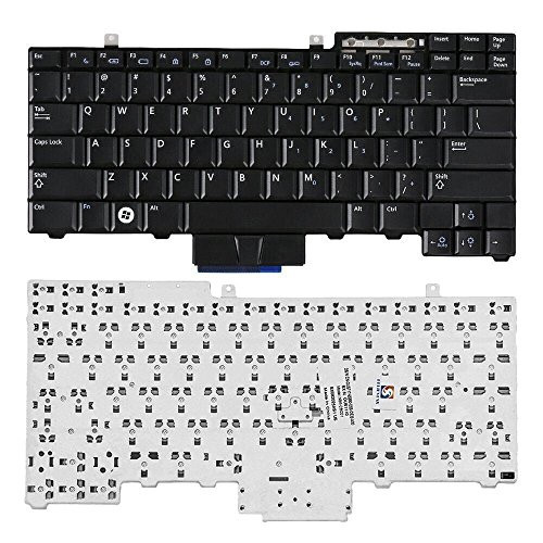 SHINESTAR Replacement Keyboard for Dell Latutide E5410 E6400 E6410 E6500 E6510 E5300 E5400 E5500 E5510 M2400 M4400 M4500 Laptop Series Black US Layout
