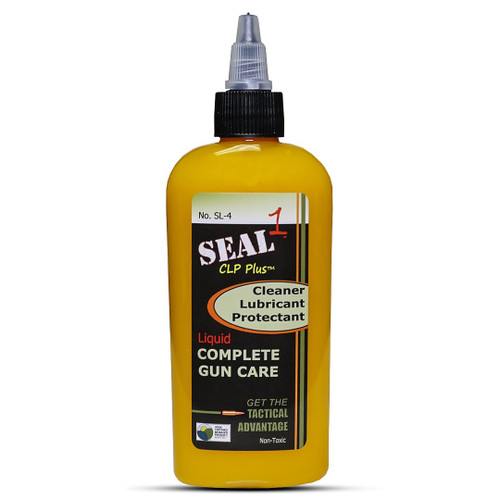 SEAL 1 Liquid Gun Cleaner - Gun Cleaner and Lubricant Gun Oil Lube Gun Cleaning Supplies Corrosion and Rust Prevention Improve Weapon Performance Dissolves Carbon - 4 oz Bottle SEAL 1 Liquid Gun Cleaner - Gun Cleaner and Lubricant Gun Oil Lube Gun Cleaning Supplies Corrosion and Rust Prevention Improve Weapon Performance Dissolves Carbon - 4 oz Bottle