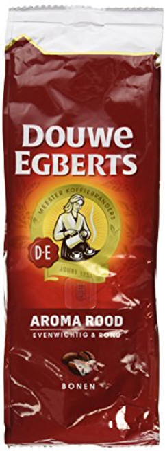 2 Packs Douwe Egberts Aroma Rood Whole Beans Coffee x 17.6oz/500g
