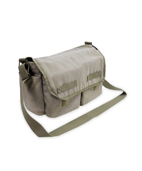 Everest Luggage Canvas Messenger, Olive, Olive, One Size,CT073L-OLI