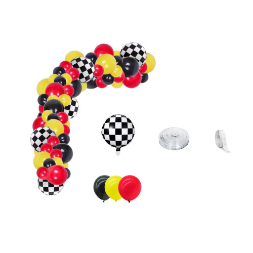 Racing Car Balloons Arch Set, Race Car Birthday, Checker Flag Balloon Garland Kit (105 balloons), Racing Balloon Garland Arch Kit, Vintage Race Car Balloons, Monster Truck Party, Finish Line Race Car, Nascar Party Decorations, Racing Car Decorations, Racing Car Balloons Arch Set, Race Car Birthday, Checker Flag Balloon Garland Kit (105 balloons), Racing Balloon Garland Arch Kit, Vintage Race Car Balloons, Monster Truck Party, Finish Line Race Car, Nascar Party Decorations, Racing Car Decorations,