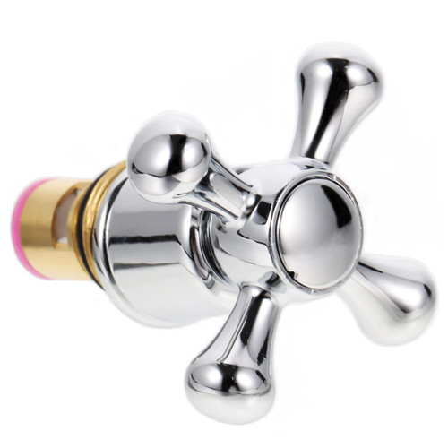 Brass Knobs Sink Accessories Sink Tub Tap Head Replacement Sink Faucet Handle Kitchen Faucet Handle Cold Hot Faucet Handle Faucet Accessories Tap Knob Handle Cold Water Tap