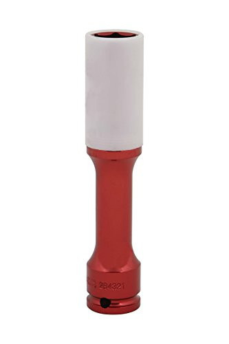 Sunex 284321 1/2-Inch Drive 21-mm Extra Long Thin Wall Wheel Protector Impact Socket